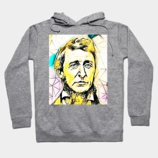 Henry David Thoreau Portrait | Henry David Thoreau Artwork 2 Hoodie